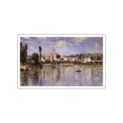 MONET, Claude - Vetheuil in Summer (Artwork) STICKER Vinyl Die-Cut Decal White Die-Cut 2 Inch - The Sticker Space