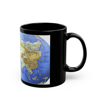 Mongol Khans and Their Legacy (1996) (Map) Black Coffee Mug-The Sticker Space