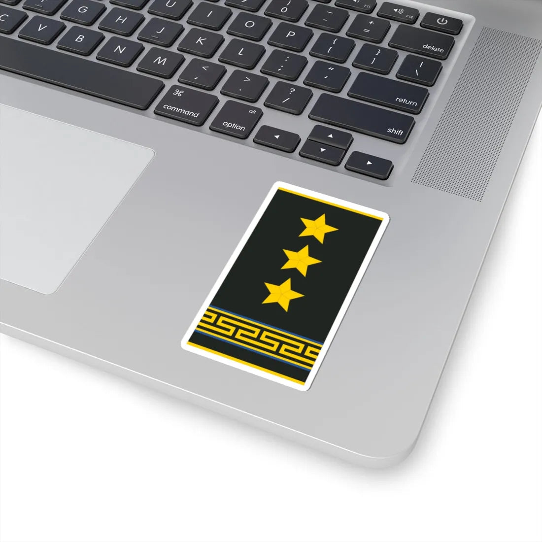 Mongolian Air force COL shirt (Mongolia) (Military Rank) STICKER Vinyl Kiss-Cut Decal - The Sticker Space
