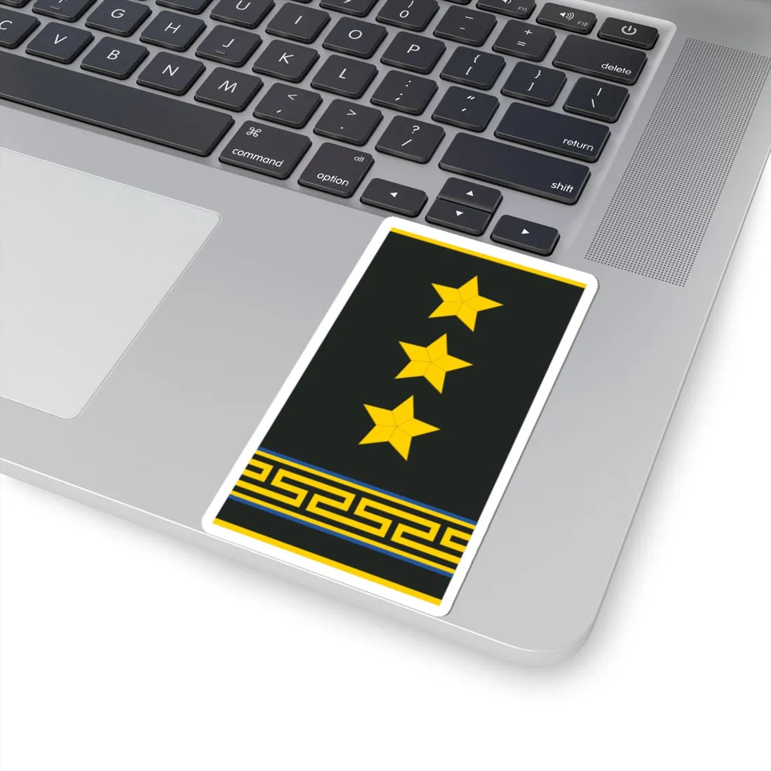 Mongolian Air force COL shirt (Mongolia) (Military Rank) STICKER Vinyl Kiss-Cut Decal - The Sticker Space