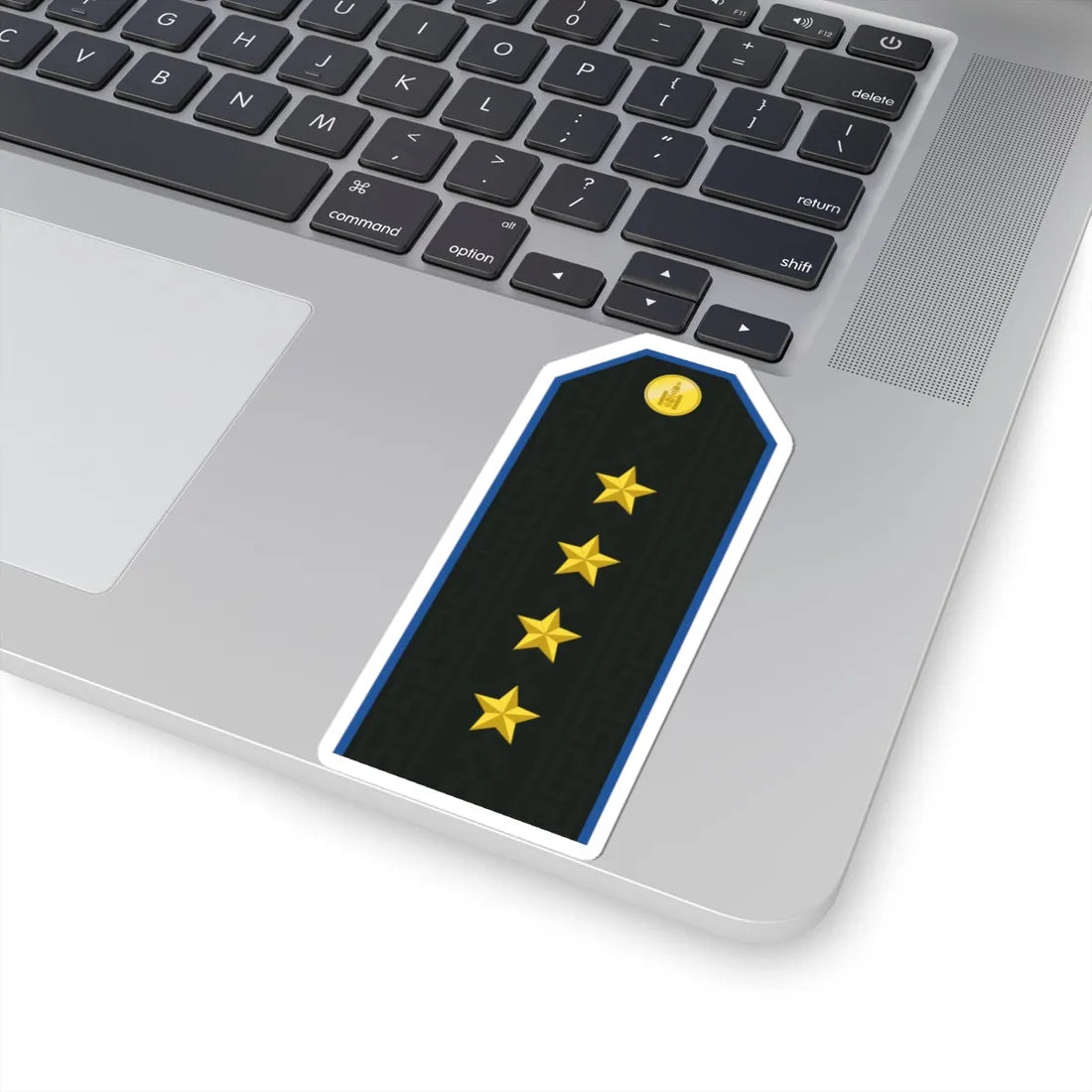 Mongolian Air force CPT service (Mongolia) (Military Rank) STICKER Vinyl Kiss-Cut Decal - The Sticker Space