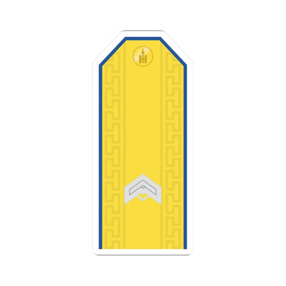 Mongolian Air force JSG parade (Mongolia) (Military Rank) STICKER Vinyl Kiss-Cut Decal 2 Inch White - The Sticker Space