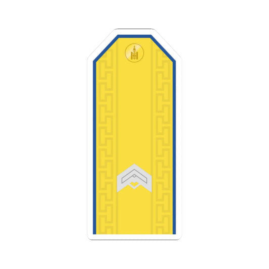 Mongolian Air force JSG parade (Mongolia) (Military Rank) STICKER Vinyl Kiss-Cut Decal 2 Inch White - The Sticker Space