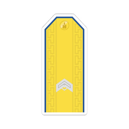 Mongolian Air force JSG parade (Mongolia) (Military Rank) STICKER Vinyl Kiss-Cut Decal 6 Inch White - The Sticker Space