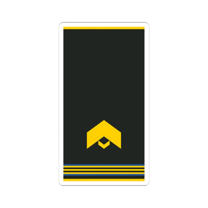 Mongolian Air force JSG shirt (Mongolia) (Military Rank) STICKER Vinyl Kiss-Cut Decal 3 Inch White - The Sticker Space