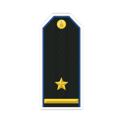 Mongolian Air force MAJ service (Mongolia) (Military Rank) STICKER Vinyl Kiss-Cut Decal 3 Inch White - The Sticker Space