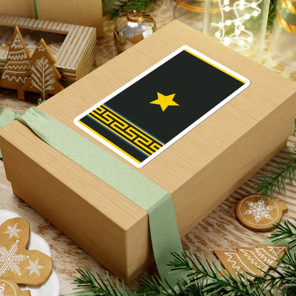 Mongolian Air force MAJ shirt (Mongolia) (Military Rank) STICKER Vinyl Kiss-Cut Decal - The Sticker Space