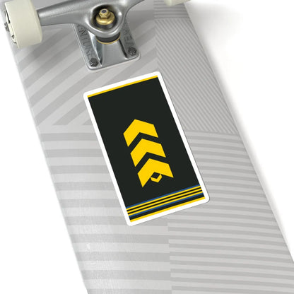Mongolian Air force SSG shirt (Mongolia) (Military Rank) STICKER Vinyl Kiss-Cut Decal - The Sticker Space