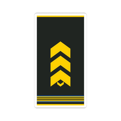 Mongolian Air force SSG shirt (Mongolia) (Military Rank) STICKER Vinyl Kiss-Cut Decal - The Sticker Space