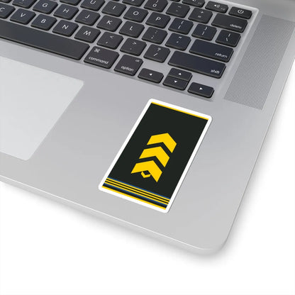Mongolian Air force SSG shirt (Mongolia) (Military Rank) STICKER Vinyl Kiss-Cut Decal - The Sticker Space