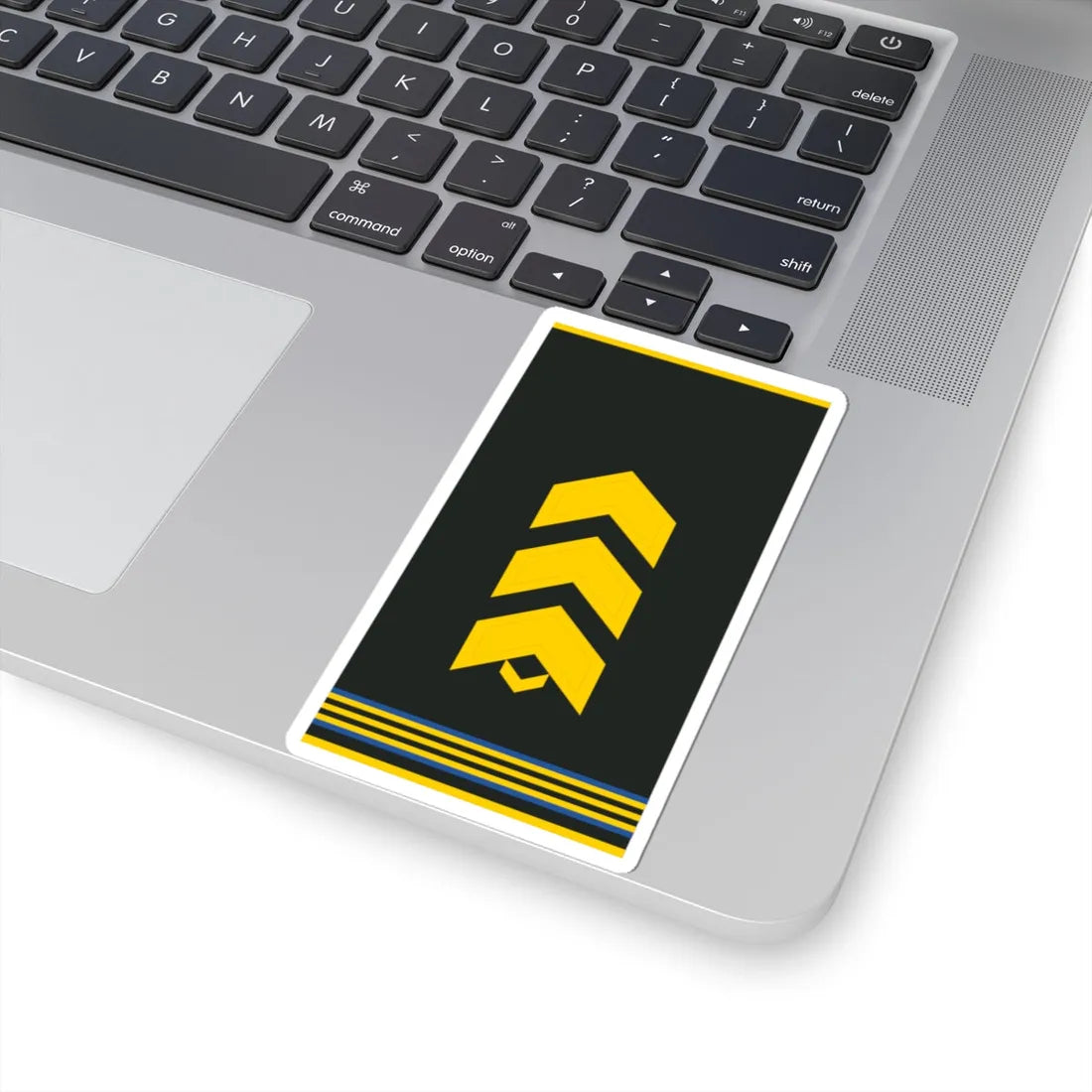 Mongolian Air force SSG shirt (Mongolia) (Military Rank) STICKER Vinyl Kiss-Cut Decal - The Sticker Space