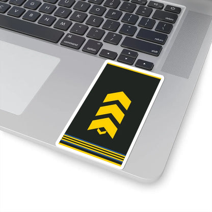 Mongolian Air force SSG shirt (Mongolia) (Military Rank) STICKER Vinyl Kiss-Cut Decal - The Sticker Space