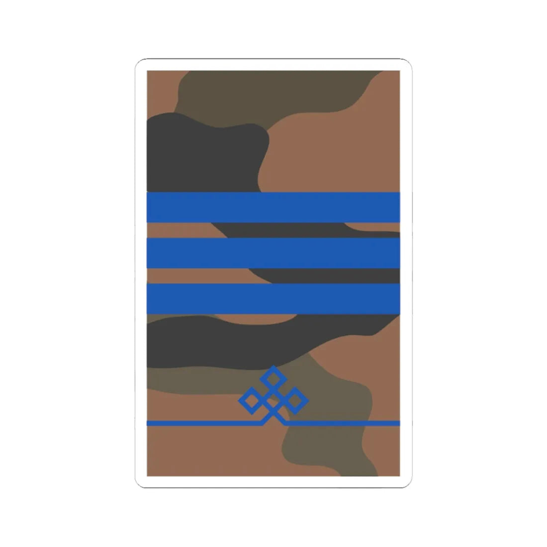 Mongolian Army CPL field 1998 2011 (Mongolia) (Military Rank) STICKER Vinyl Kiss-Cut Decal 3 Inch White - The Sticker Space