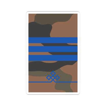 Mongolian Army CPL field 1998 2011 (Mongolia) (Military Rank) STICKER Vinyl Kiss-Cut Decal 3 Inch White - The Sticker Space