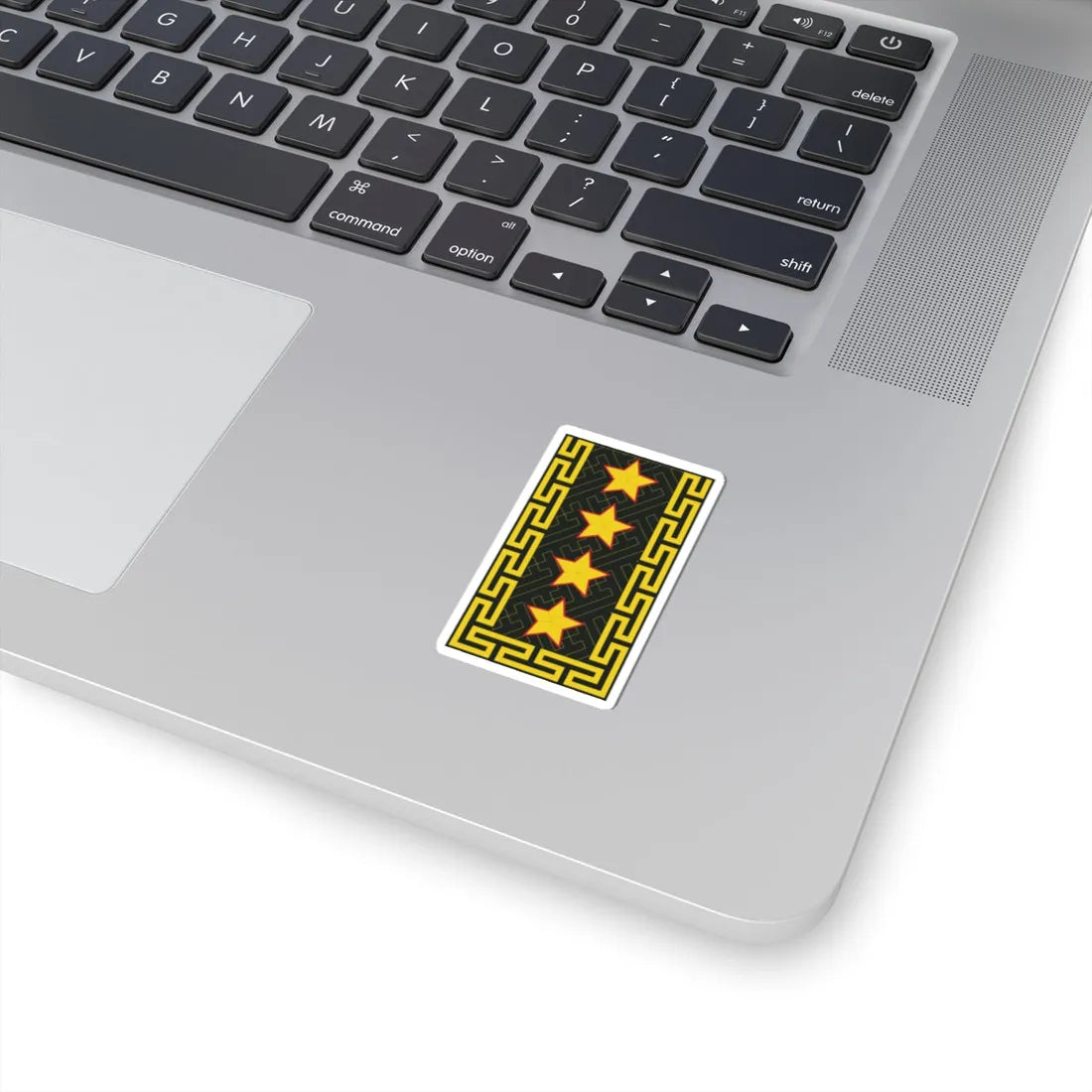 Mongolian Army GEN shirt (Mongolia) (Military Rank) STICKER Vinyl Kiss-Cut Decal - The Sticker Space