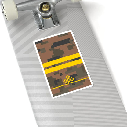 Mongolian Army JCPv field (Mongolia) (Military Rank) STICKER Vinyl Kiss-Cut Decal - The Sticker Space