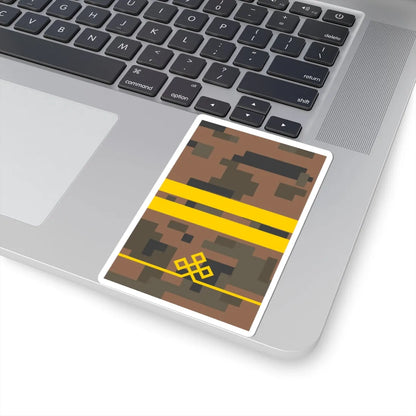 Mongolian Army JCPv field (Mongolia) (Military Rank) STICKER Vinyl Kiss-Cut Decal - The Sticker Space