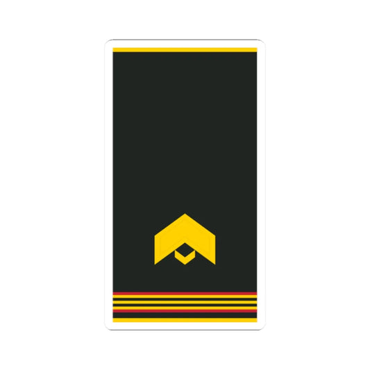 Mongolian Army JSG shirt (Mongolia) (Military Rank) STICKER Vinyl Kiss-Cut Decal 2 Inch White - The Sticker Space