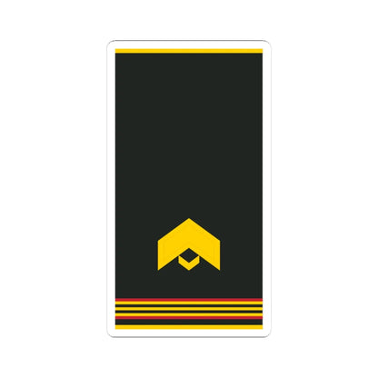 Mongolian Army JSG shirt (Mongolia) (Military Rank) STICKER Vinyl Kiss-Cut Decal 4 Inch White - The Sticker Space