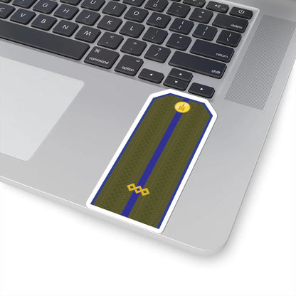 Mongolian Army Junior sergeant service 1990 1998 (Mongolia) (Military Rank) STICKER Vinyl Kiss-Cut Decal - The Sticker Space