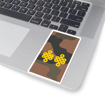 Mongolian Army LTC field 1998 2011 (Mongolia) (Military Rank) STICKER Vinyl Kiss-Cut Decal - The Sticker Space