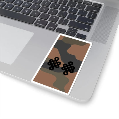 Mongolian Army LTC field black 1998 2017 (Mongolia) (Military Rank) STICKER Vinyl Kiss-Cut Decal - The Sticker Space