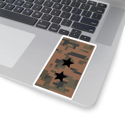 Mongolian Army LTC field (Mongolia) (Military Rank) STICKER Vinyl Kiss-Cut Decal - The Sticker Space