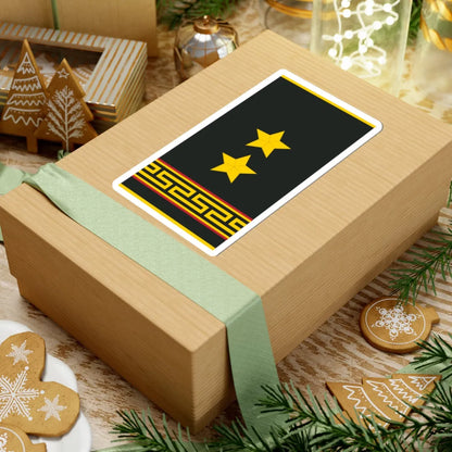 Mongolian Army LTC shirt (Mongolia) (Military Rank) STICKER Vinyl Kiss-Cut Decal - The Sticker Space