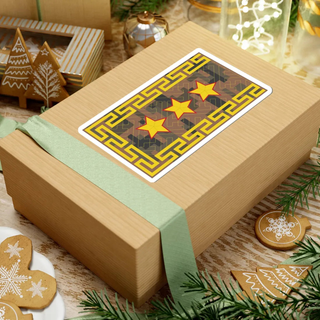 Mongolian Army LTG field (Mongolia) (Military Rank) STICKER Vinyl Kiss-Cut Decal - The Sticker Space