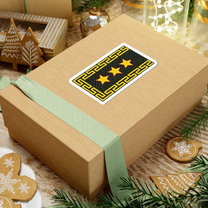 Mongolian Army LTG shirt (Mongolia) (Military Rank) STICKER Vinyl Kiss-Cut Decal - The Sticker Space