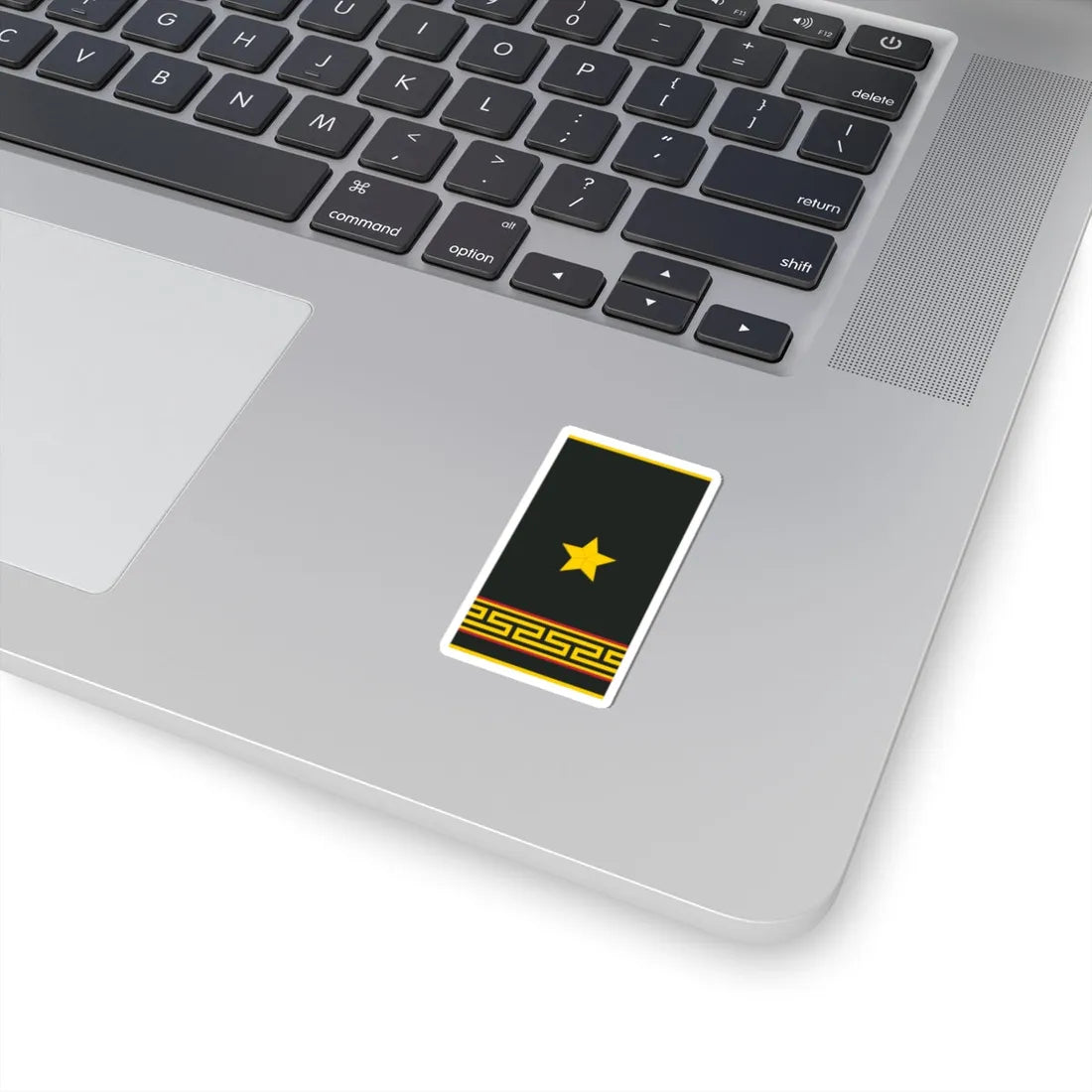 Mongolian Army MAJ shirt (Mongolia) (Military Rank) STICKER Vinyl Kiss-Cut Decal - The Sticker Space