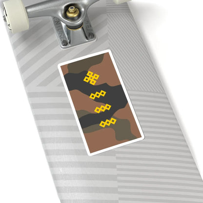 Mongolian Army MSG field 2003 2011 (Mongolia) (Military Rank) STICKER Vinyl Kiss-Cut Decal - The Sticker Space