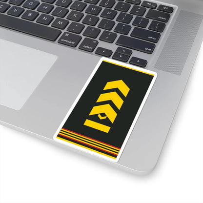 Mongolian Army MSG shirt (Mongolia) (Military Rank) STICKER Vinyl Kiss-Cut Decal - The Sticker Space
