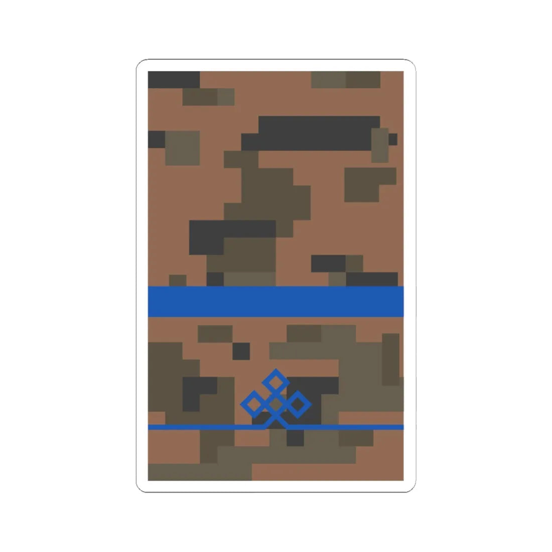 Mongolian Army PFC field (Mongolia) (Military Rank) STICKER Vinyl Kiss-Cut Decal 6 Inch White - The Sticker Space