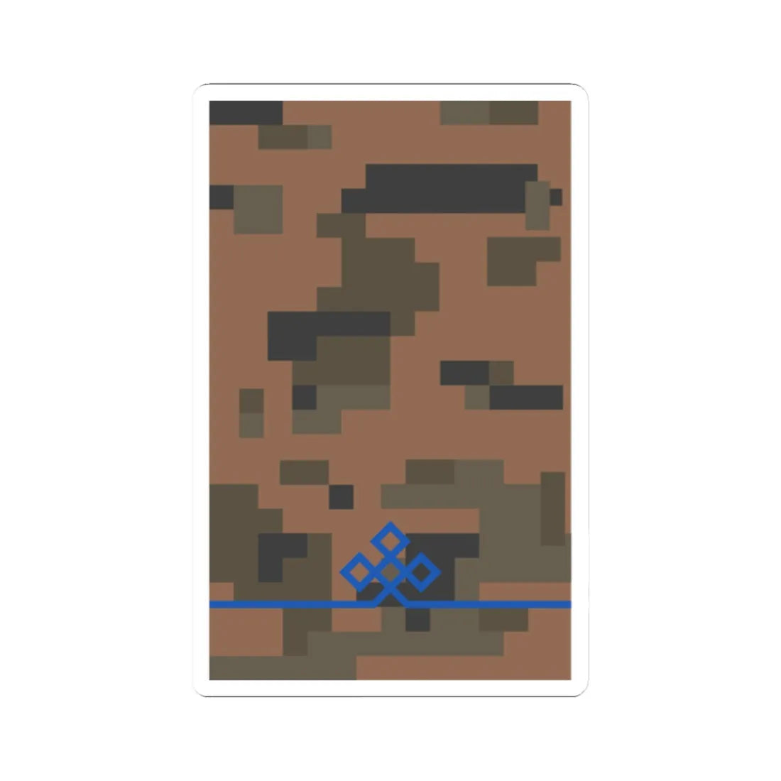 Mongolian Army PVT field (Mongolia) (Military Rank) STICKER Vinyl Kiss-Cut Decal 2 Inch White - The Sticker Space