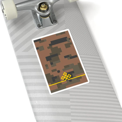 Mongolian Army PVTv field (Mongolia) (Military Rank) STICKER Vinyl Kiss-Cut Decal - The Sticker Space
