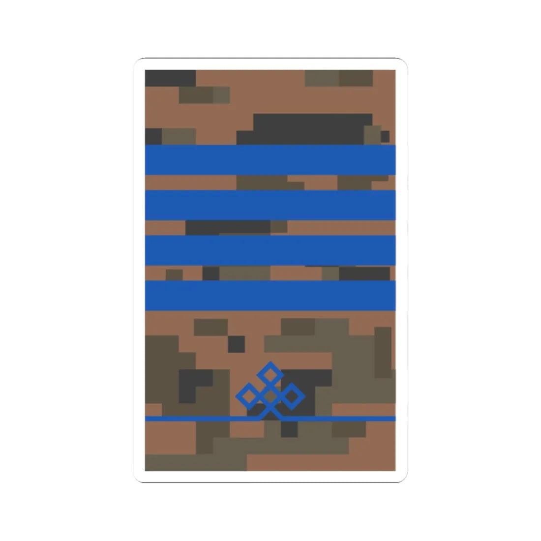 Mongolian Army SCP field (Mongolia) (Military Rank) STICKER Vinyl Kiss-Cut Decal 2 Inch White - The Sticker Space