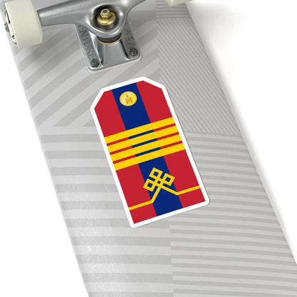 Mongolian Army Senior corporal parade 1990 1998 (Mongolia) (Military Rank) STICKER Vinyl Kiss-Cut Decal - The Sticker Space