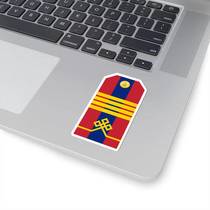 Mongolian Army Senior corporal parade 1990 1998 (Mongolia) (Military Rank) STICKER Vinyl Kiss-Cut Decal - The Sticker Space
