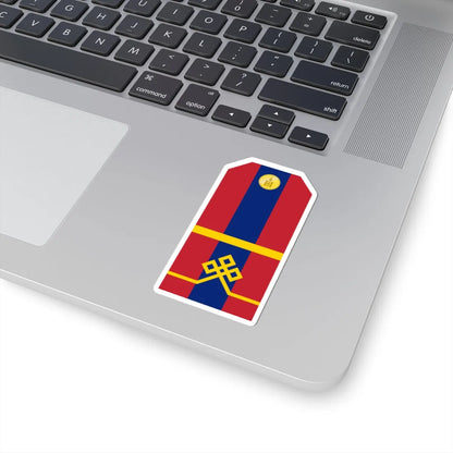 Mongolian Army Senior private parade 1990 1998 (Mongolia) (Military Rank) STICKER Vinyl Kiss-Cut Decal - The Sticker Space