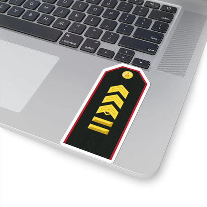 Mongolian Army SGM service (Mongolia) (Military Rank) STICKER Vinyl Kiss-Cut Decal - The Sticker Space