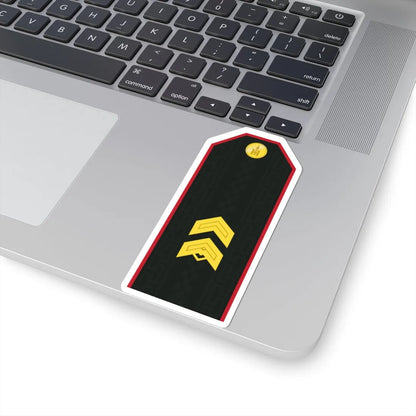 Mongolian Army SGT service (Mongolia) (Military Rank) STICKER Vinyl Kiss-Cut Decal - The Sticker Space