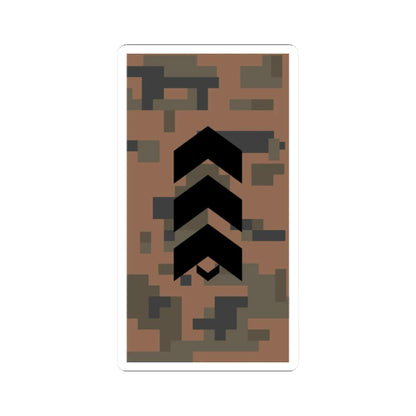 Mongolian Army SSG field (Mongolia) (Military Rank) STICKER Vinyl Kiss-Cut Decal 2 Inch White - The Sticker Space