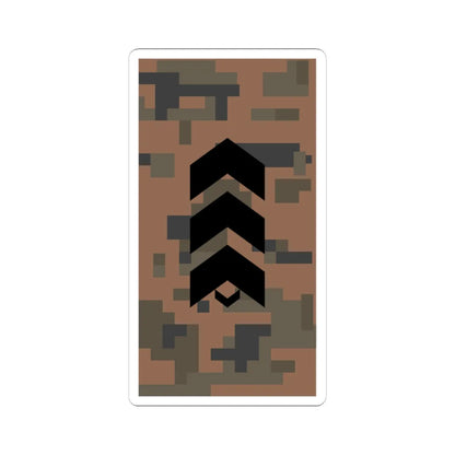 Mongolian Army SSG field (Mongolia) (Military Rank) STICKER Vinyl Kiss-Cut Decal 3 Inch White - The Sticker Space