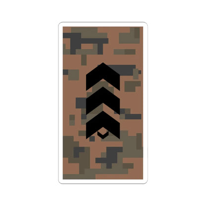 Mongolian Army SSG field (Mongolia) (Military Rank) STICKER Vinyl Kiss-Cut Decal 6 Inch White - The Sticker Space