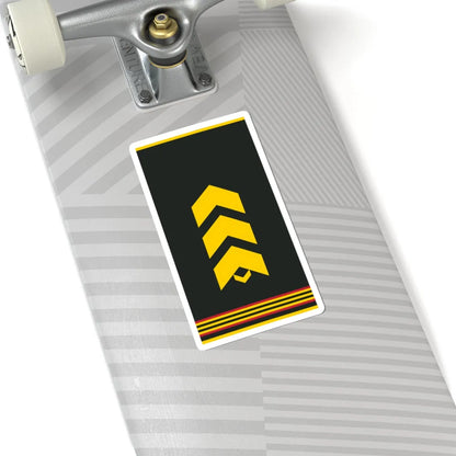 Mongolian Army SSG shirt (Mongolia) (Military Rank) STICKER Vinyl Kiss-Cut Decal - The Sticker Space