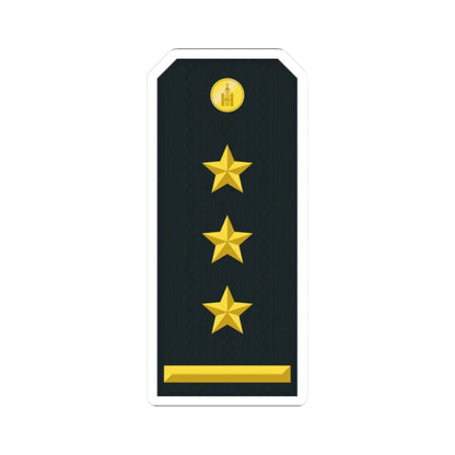 Mongolian Border troops COL service (Mongolia) (Military Rank) STICKER Vinyl Kiss-Cut Decal 2 Inch White - The Sticker Space
