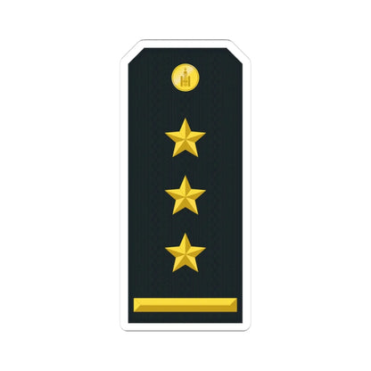 Mongolian Border troops COL service (Mongolia) (Military Rank) STICKER Vinyl Kiss-Cut Decal 3 Inch White - The Sticker Space