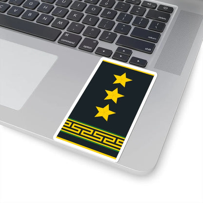 Mongolian Border troops COL shirt (Mongolia) (Military Rank) STICKER Vinyl Kiss-Cut Decal - The Sticker Space