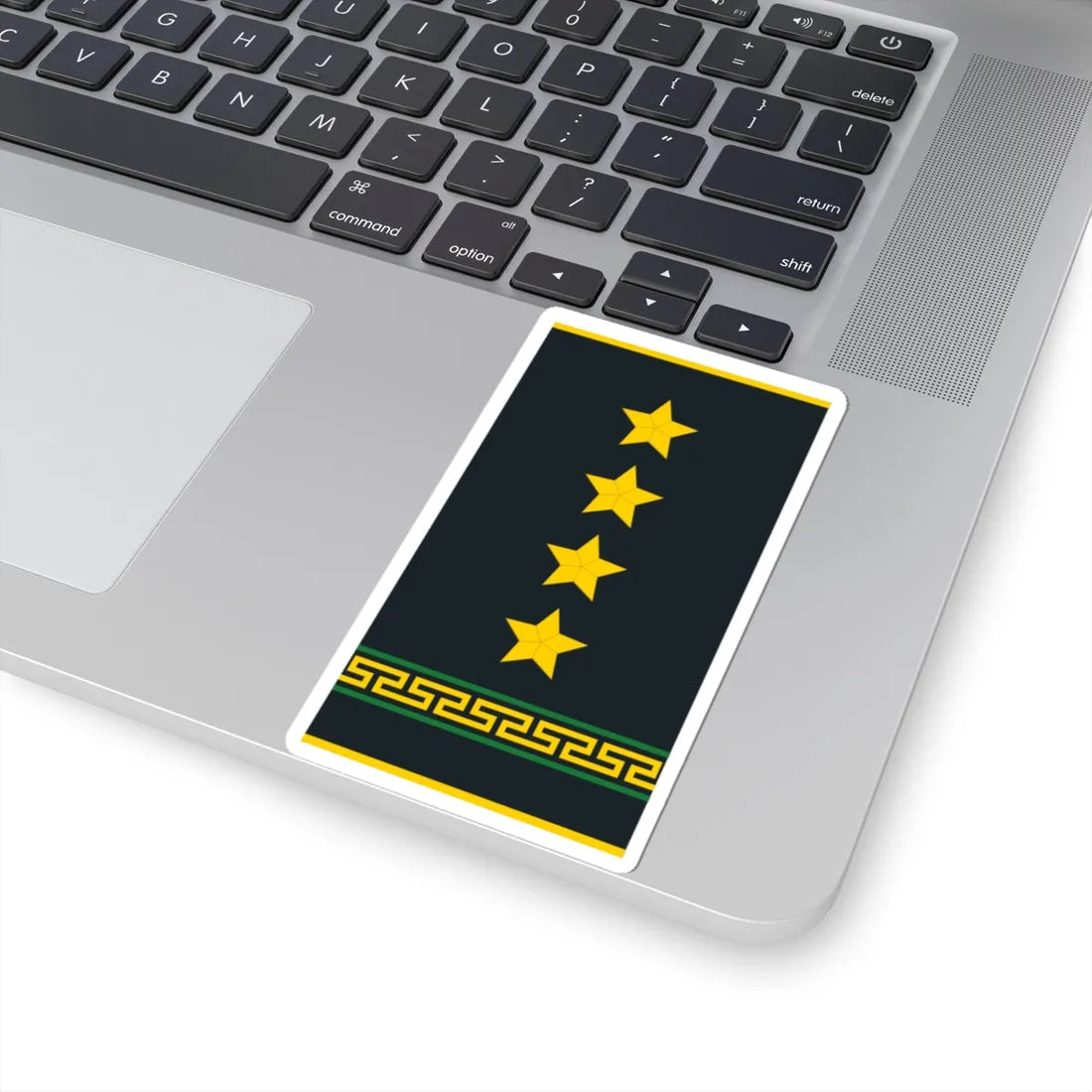 Mongolian Border troops CPT shirt (Mongolia) (Military Rank) STICKER Vinyl Kiss-Cut Decal - The Sticker Space